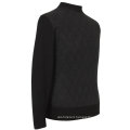 Bn0033ab Yak and Soybean Fiber and Tencel Blended Men′s Knitted Pullover